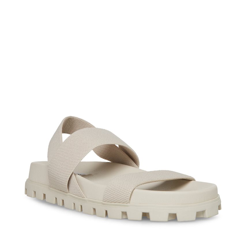 Sandalias Planas Steve Madden Landmark Mujer Gris | ES GN6293